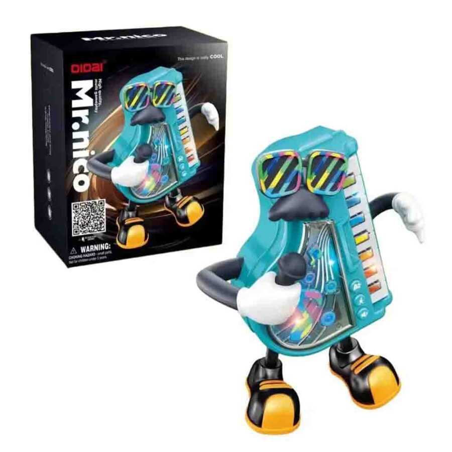 İşıqlı və Səslə İdarə Olunan Musiqili Robot